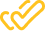 Minimalist yellow graphic on dark backdrop